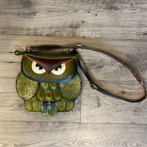 Owl messenger bag